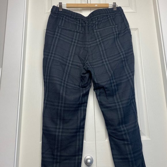 H&M Women's Gray Plaid Dress Pants Size 10 - Picture 8 of 9